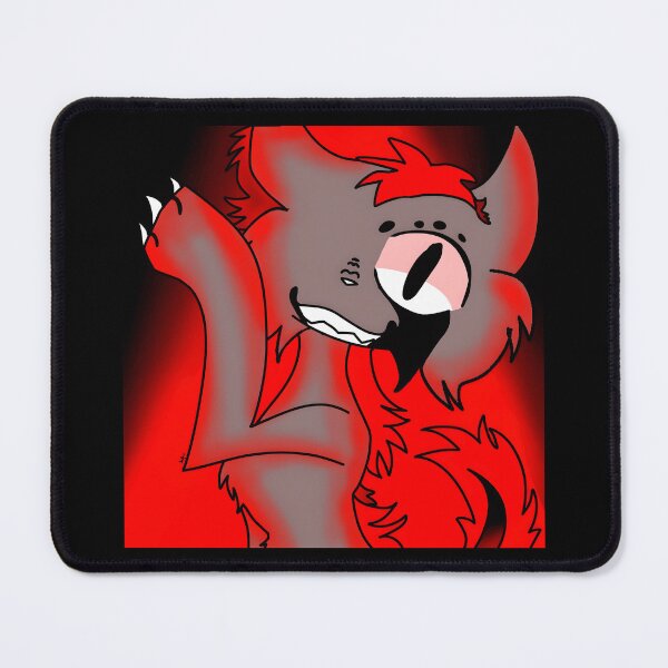 Item preview, playful red cartoon wolf character designed and sold by Baby-Care.