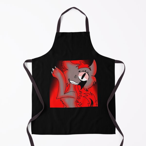 Item preview, playful red cartoon wolf character designed and sold by Baby-Care.