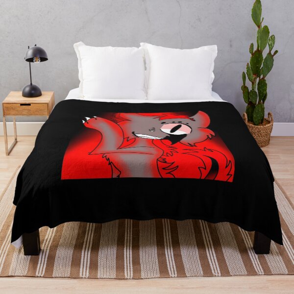 Item preview, playful red cartoon wolf character designed and sold by Baby-Care.
