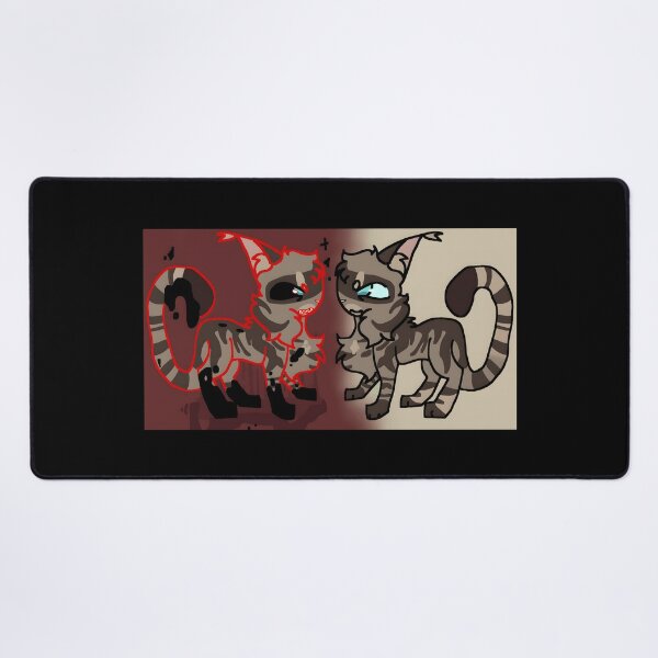 Item preview, Dual Cat Characters in Contrast designed and sold by Baby-Care.