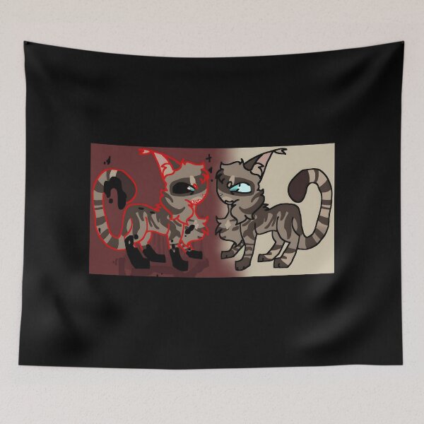 Item preview, Dual Cat Characters in Contrast designed and sold by Baby-Care.