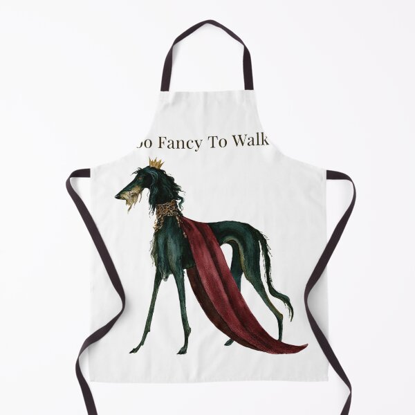 Item preview, Too Fancy To Walk - Regal Irish Wolfhound Wearing Crown Funny Dog Lover Design designed and sold by Anastasiia Yurevych.