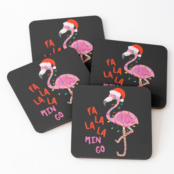 Item preview, FA La La Mingo Flamingo Christmas Tropical Xmas Tree Lights designed and sold by vetr772.