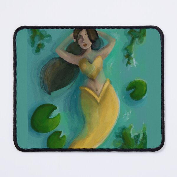 Item preview, Mermaid in the water lilies designed and sold by AngeArtiste.