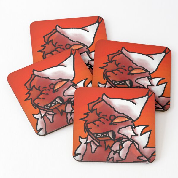 Item preview, Fierce Red Wolf Character Design designed and sold by Baby-Care.