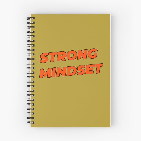 Item preview, Strong Mindset - Bold Motivational Gym Typography designed and sold by MA-Apparel.