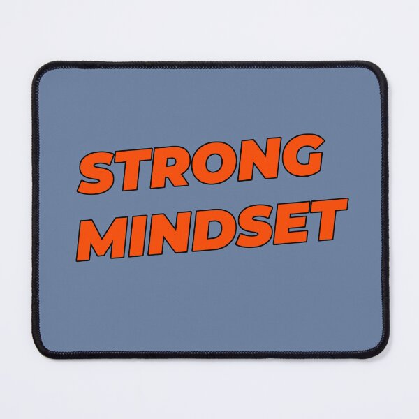 Item preview, Strong Mindset - Bold Motivational Gym Typography designed and sold by MA-Apparel.