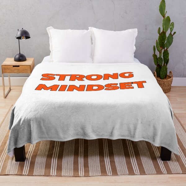 Item preview, Strong Mindset - Bold Motivational Gym Typography designed and sold by MA-Apparel.
