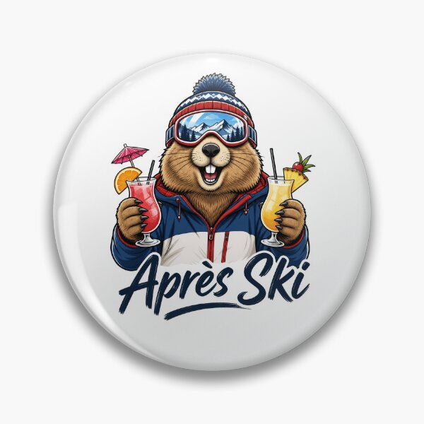 Item preview, Après-ski party, beaver cocktail, winter sports designed and sold by Loona97.