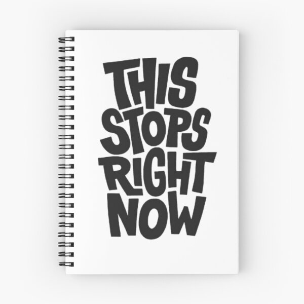 Item preview, Bold Typography and Assertive Message – This Stops Right Now designed and sold by WATEKE.