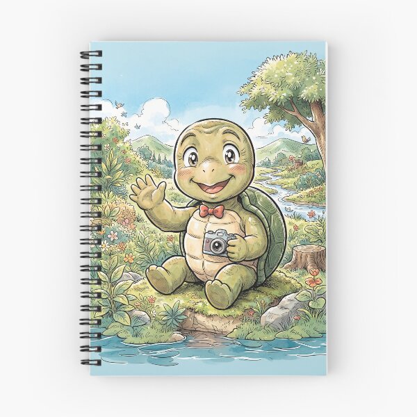 Item preview, Smiling Turtle Anime Style designed and sold by Home Decor Art.
