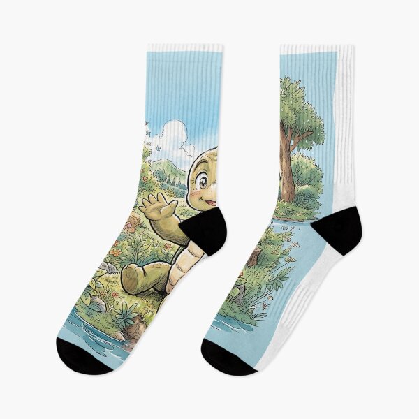 Artikelvorschau, Smiling Turtle Anime Style entworfen und verkauft von Home Decor Art.