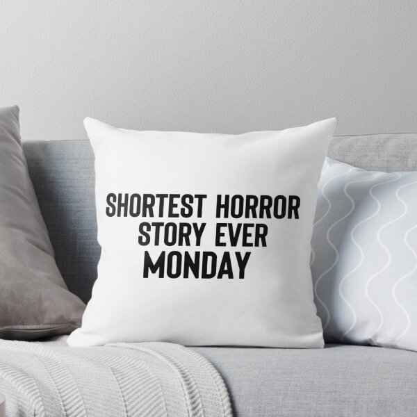 Item preview, The Shortest Horror Story Ever - Minimalist Spooky Design designed and sold by Jester-Man.