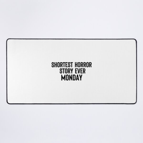 Item preview, The Shortest Horror Story Ever - Minimalist Spooky Design designed and sold by Jester-Man.