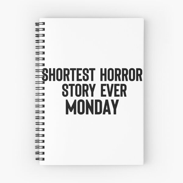 Item preview, The Shortest Horror Story Ever - Minimalist Spooky Design designed and sold by Jester-Man.