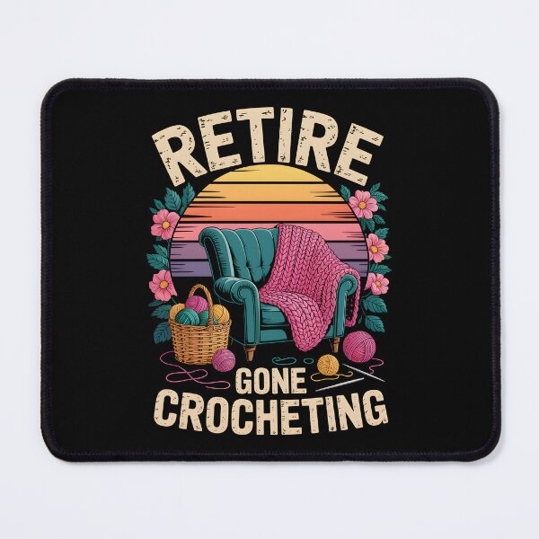 Item preview, Retire – Gone Crocheting   designed and sold by jkrphoto.