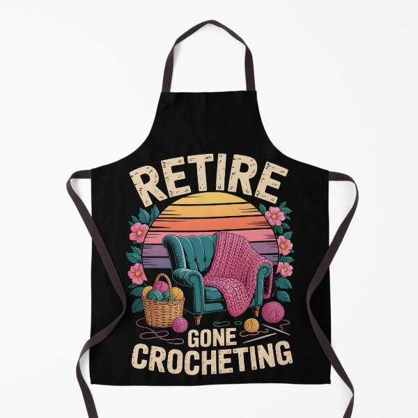Item preview, Retire – Gone Crocheting   designed and sold by jkrphoto.