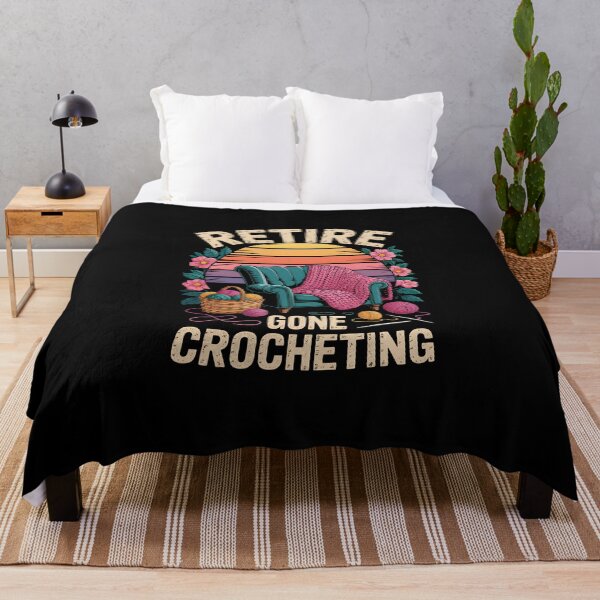 Item preview, Retire – Gone Crocheting   designed and sold by jkrphoto.