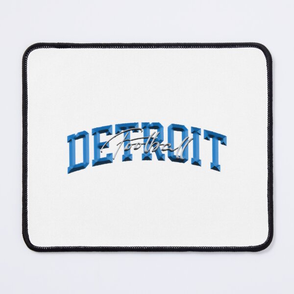Item preview, Detroit Football D Chrome Metallic Style Design designed and sold by moodner.