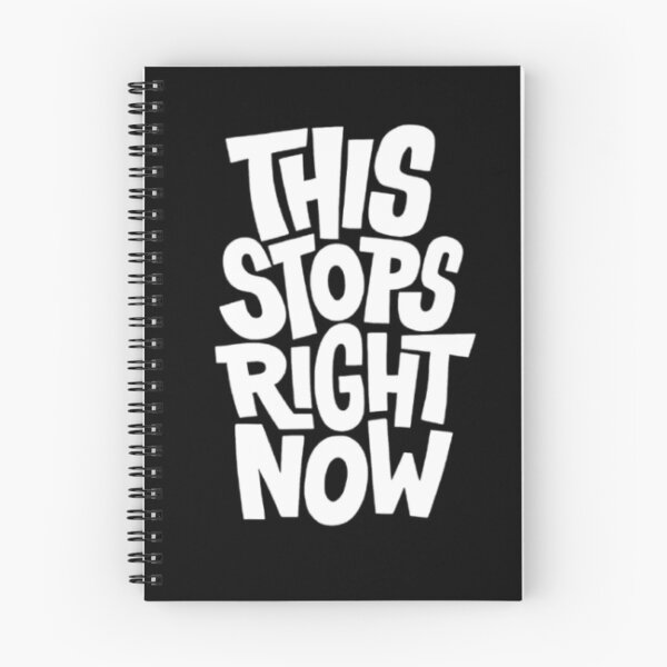 Item preview, Bold Typography and Direct Message – This Stops Right Now designed and sold by WATEKE.