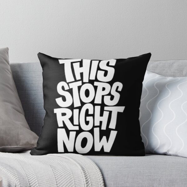 Item preview, Bold Typography and Direct Message – This Stops Right Now designed and sold by WATEKE.