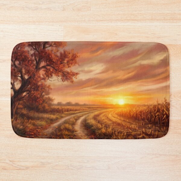 Item preview, Autumn Harvest Field designed and sold by RedPeaStudio.