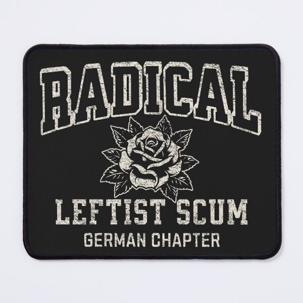Item preview, Radical Leftist Scum German Chapter Vintage Rose designed and sold by VariousGoodies.
