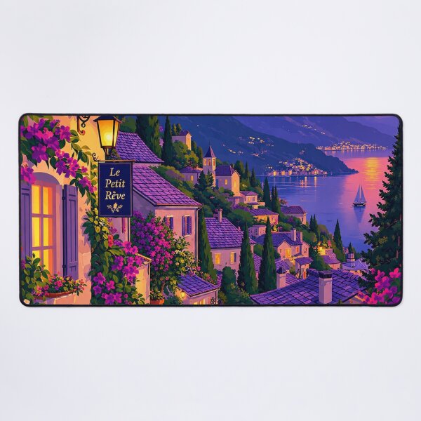 Item preview, Village Steps to the Alpine Lake designed and sold by everlycosper.