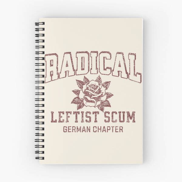 Item preview, Radical Leftist Scum German Chapter Vintage Rose designed and sold by VariousGoodies.