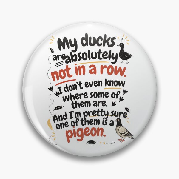 Item preview, Ducks In A Row designed and sold by LaughandLaugh.