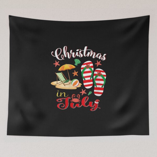 Item preview, Womens Christmas In July Funny Summer For Beach Lovers V-Neck designed and sold by vetr772.