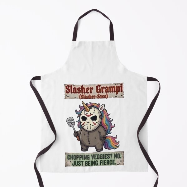 Item preview, Funny Jason Voorhees Unicorn Slasher Sass Spatula Fierce designed and sold by Sitred123.