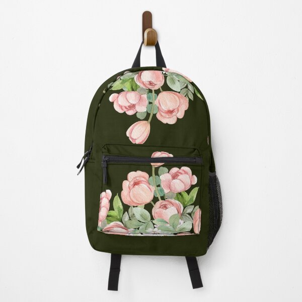 Item preview, Dark Olive Pink Tulip Floral Seamless Pattern designed and sold by Jyoti Digital Artist.