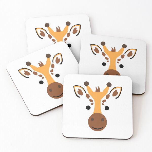 Item preview, Happy Cute Giraffe Face designed and sold by ClumsyCat.