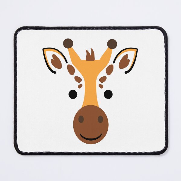 Item preview, Happy Cute Giraffe Face designed and sold by ClumsyCat.