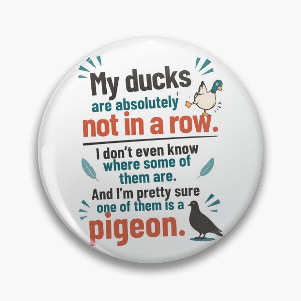 Item preview, Ducks In A Row designed and sold by LaughandLaugh.