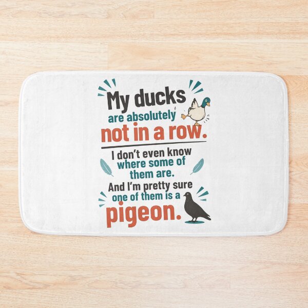 Item preview, Ducks In A Row designed and sold by LaughandLaugh.
