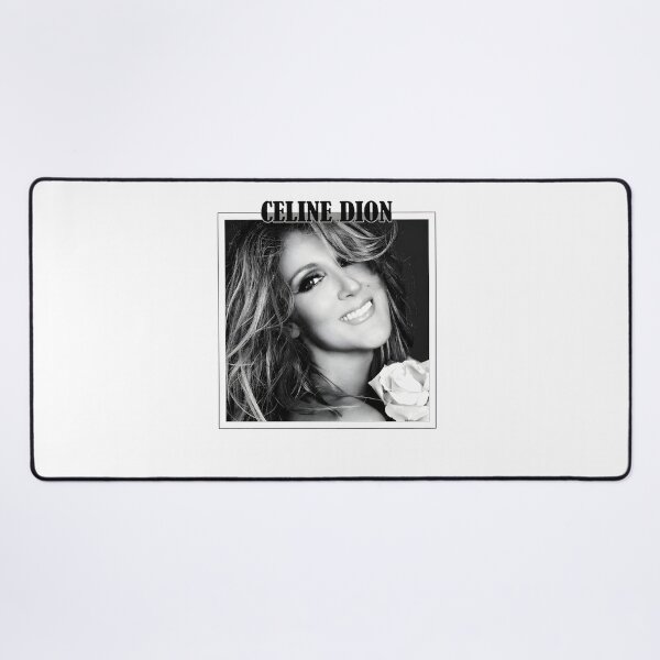 Item preview, Celine Dion Iconic Singer Rose Portrait designed and sold by hamza mejjati.