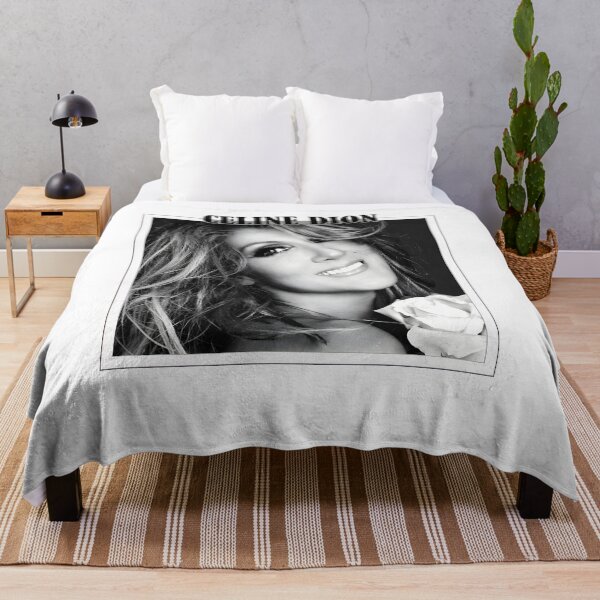 Item preview, Celine Dion Iconic Singer Rose Portrait designed and sold by hamza mejjati.