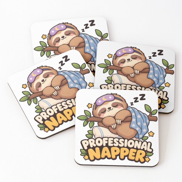 Item preview, Cute Sloth Professional Napper Sleep Mask Funny designed and sold by VELORIA706.