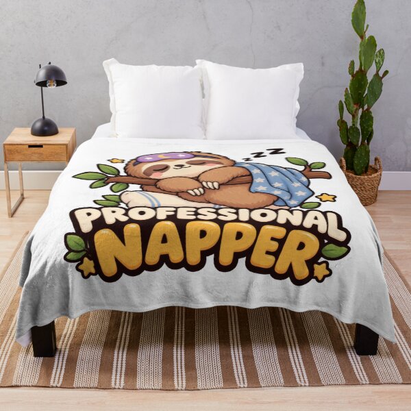 Item preview, Cute Sloth Professional Napper Sleep Mask Funny designed and sold by VELORIA706.