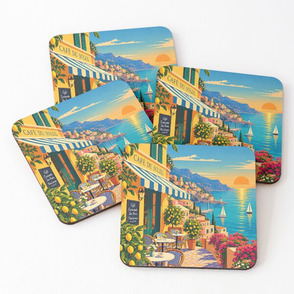 Item preview, Café du Soleil by the Sea designed and sold by everlycosper.