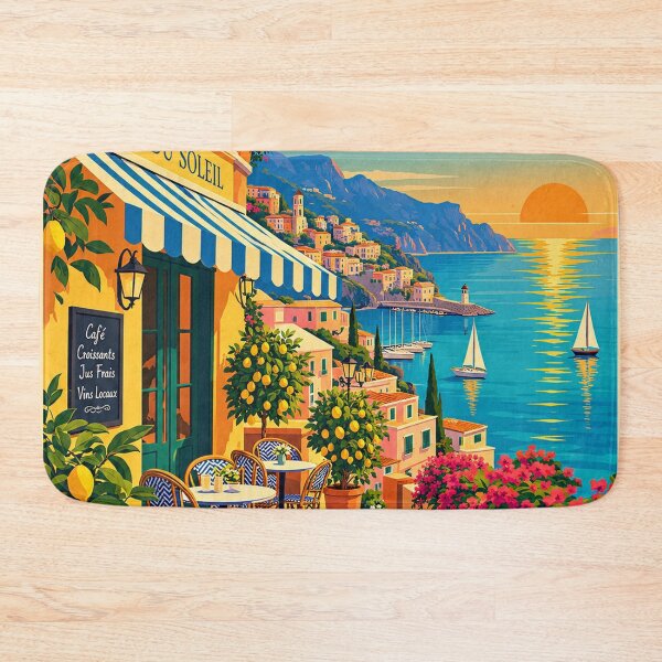 Item preview, Café du Soleil by the Sea designed and sold by everlycosper.