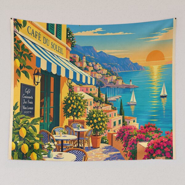 Item preview, Café du Soleil by the Sea designed and sold by everlycosper.