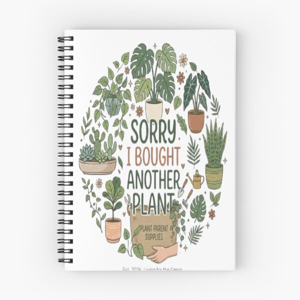 Item preview, Sorry I Bought Another Plant Funny Houseplant Lover Gift designed and sold by ArtsyElegance4U ⭐⭐⭐⭐⭐.