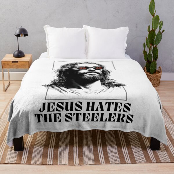 Item preview, Jesus Hates The Steelers designed and sold by patheroineart.