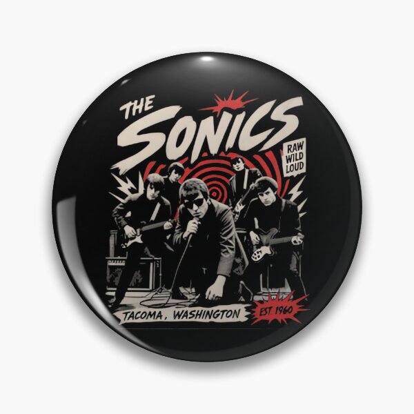 Item preview, The Sonics Black designed and sold by Zoe-Store.