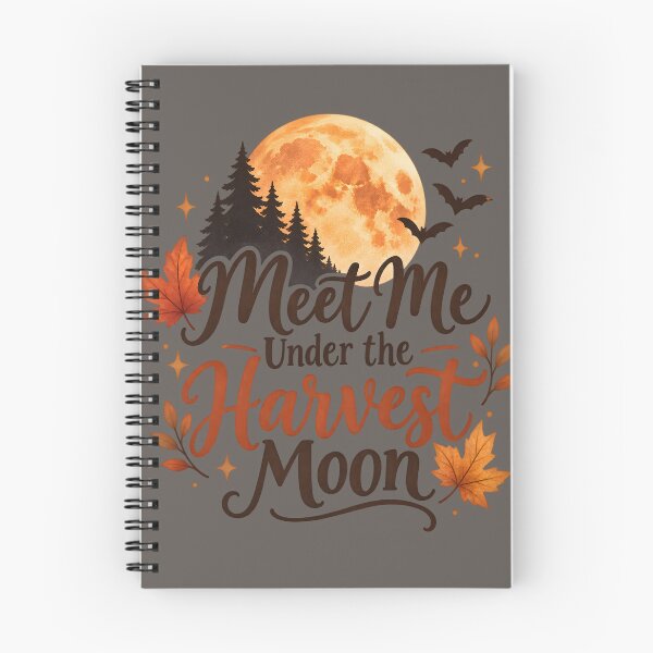 Item preview, Meet Me Under the Harvest Moon – Autumn Night Design designed and sold by blankTeeShirt.