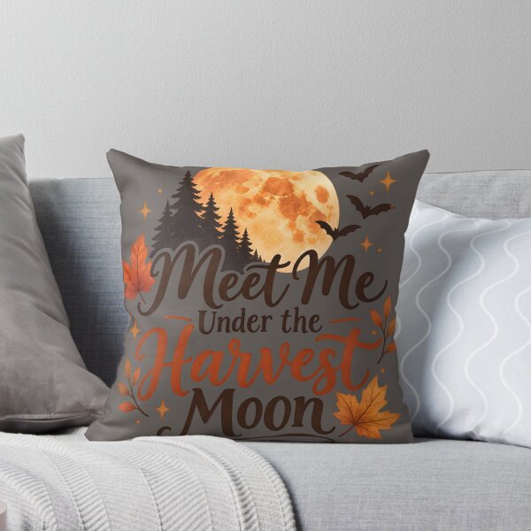 Item preview, Meet Me Under the Harvest Moon – Autumn Night Design designed and sold by blankTeeShirt.