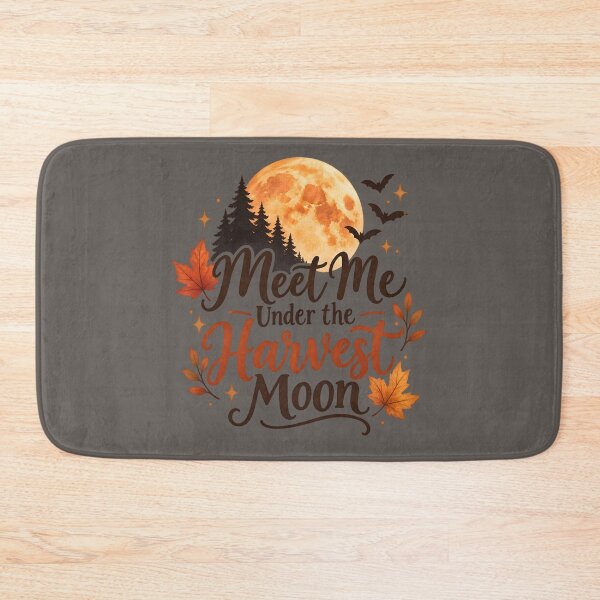Item preview, Meet Me Under the Harvest Moon – Autumn Night Design designed and sold by blankTeeShirt.